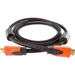 Ficha técnica e caractérísticas do produto Cabo HDMI para HDMI 1.4c 5.0m Nylon Preto Polybag - Myatec