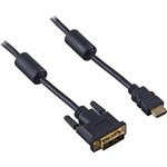 Ficha técnica e caractérísticas do produto Cabo HDMI X DVI HMD-201 1,8 MT - FORTREK