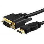 Ficha técnica e caractérísticas do produto Cabo Hdmi X Vga 15 Pinos 1,3 Metros