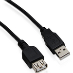 Ficha técnica e caractérísticas do produto Cabo Hitto Extensor USB 3 Metros AM/AF Preto