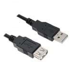 Ficha técnica e caractérísticas do produto Cabo Hitto Extensor USB WB-AM/AF - 1,8 Metros, Preto