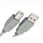 Ficha técnica e caractérísticas do produto Cabo Impressora 1.8 Metros USB 2.0