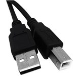 Ficha técnica e caractérísticas do produto Cabo Impressora USB 2.0 Hitto AM/BM ( Preto / 1,8 Metros )