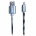 Ficha técnica e caractérísticas do produto Cabo Lightning Macho e USB-A para IPhone com Cabo de 1,5 Metros e Material em Nylon Multilaser WI343