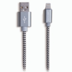 Ficha técnica e caractérísticas do produto Cabo Lightning Macho e USB-A para iPhone com Cabo de 1,5 Metros e Material em Nylon Multilaser - WI343