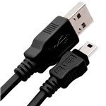 Ficha técnica e caractérísticas do produto Cabo MD9 USB Macho X Mini USB Macho 5 Pinos