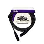 Ficha técnica e caractérísticas do produto Cabo Microfone Xlr Santo Angelo Ninja 6.1m Balanceado Lw B