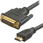 Ficha técnica e caractérísticas do produto Cabo Monitor HDMI X DVI 1,8m - Cia do Software