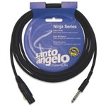 Ficha técnica e caractérísticas do produto Cabo para Microfone 30ft 9.15m Ninja HG Santo Angelo