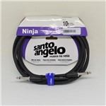 Ficha técnica e caractérísticas do produto Cabo Santo Angelo P10-P10 Ninja 3,05m