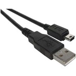 Ficha técnica e caractérísticas do produto Cabo USB 2.0 - AM (Macho) > Mini USB (Macho) 0,8m MD9 - 7110