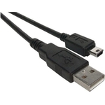 Ficha técnica e caractérísticas do produto Cabo USB 2.0 - AM (Macho) > Mini USB (Macho) 1,8m MD9 - 3324