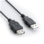 Ficha técnica e caractérísticas do produto Cabo USB 2.0 Extensor Am/Af 3mt Blister *01971*