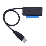 Ficha técnica e caractérísticas do produto Cabo USB 3.0 para HD Sata 2.5 de Notebook