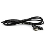 Ficha técnica e caractérísticas do produto Cabo USB a Fêmea X Mini USB 5 Pinos 1.8m