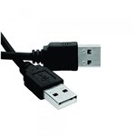 Ficha técnica e caractérísticas do produto Cabo USB a Macho + a Macho 1,80 Metros - Sol Acessórios