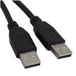 Ficha técnica e caractérísticas do produto Cabo USB a Macho para USB a Macho 2.0 1,8 Metro - Genérico - Genérico