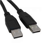 Ficha técnica e caractérísticas do produto Cabo USB a Macho para USB a Macho 2.0 1,80 Metros - Generico