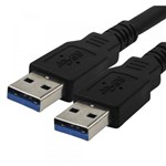 Ficha técnica e caractérísticas do produto Cabo USB a Macho para USB a Macho 3.0 1,80 Metros - Generico