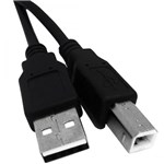 Ficha técnica e caractérísticas do produto Cabo USB a Macho para USB B Macho 2.0 5 Metros - Genérico - Genérico