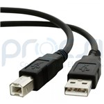 Ficha técnica e caractérísticas do produto Cabo USB-A Macho para USB-B Macho 2.0 - 5 Metros - Indefinida