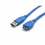 Ficha técnica e caractérísticas do produto Cabo USB Am/bm 3.0 X Micro HD Externo 1,0m Md9