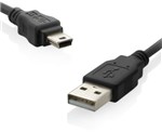 Ficha técnica e caractérísticas do produto Cabo USB AM e Mini USB 5 PIN 1.5m - Multilaser
