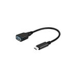 Ficha técnica e caractérísticas do produto Cabo USB-C Macho para USB 3.0 Fêmea - Comtac 9337