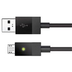 Ficha técnica e caractérísticas do produto Cabo USB para Carregar Controle Xbox One S/fio com Led 2,75 Metros