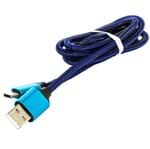 Ficha técnica e caractérísticas do produto Cabo USB, Tipo C 3.1 - 1 Metro Azul