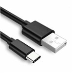Ficha técnica e caractérísticas do produto Cabo USB Tipo C 3m Preto