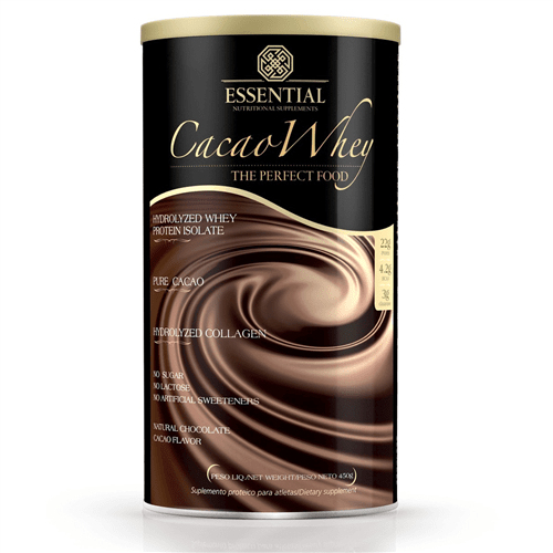 Ficha técnica e caractérísticas do produto Cacao Whey (900G) - Essential Nutrition (900g)