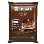 Ficha técnica e caractérísticas do produto Cacau em Pó 100% 500g Sicao