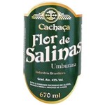 Ficha técnica e caractérísticas do produto Cachaça Flor de Salinas 670ml 670ml