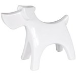 Ficha técnica e caractérísticas do produto Cachorro Decorativo BTC XD0019 Resina – Branco
