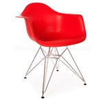 Ficha técnica e caractérísticas do produto Cadeira 1121 Polipropileno Vermelha Ór Design
