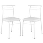 Ficha técnica e caractérísticas do produto Cadeira 1708 Color 02 Unidades Branca Carraro