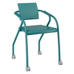 Ficha técnica e caractérísticas do produto Cadeira 1713 Caixa com 1 Napa Móveis Carraro Azul