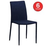 Ficha técnica e caractérísticas do produto Cadeira 4403 06 Unidades Ór Design - Jeans Azul