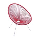 Ficha técnica e caractérísticas do produto Cadeira Acapulco - Vermelha - Or Design