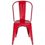 Ficha técnica e caractérísticas do produto Cadeira Aço Carbono Pintura Epóxi Umix 315 Vermelha - Universal Mix
