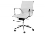 Cadeira Aço Cromado para Escritório Giratória - Ór Design Office Eames Esteira Baixa