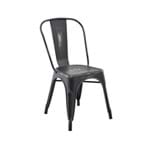 Ficha técnica e caractérísticas do produto Cadeira Aço Iron Vintage Rivatti Preto