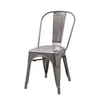 Cadeira Aço Soho Prata 84x54cm
