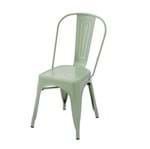Cadeira Aço Soho Verde 84x54cm