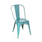 Ficha técnica e caractérísticas do produto Cadeira Aço Soho Vintage Verde 84x54cm