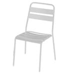 Ficha técnica e caractérísticas do produto Cadeira Aço Sweet Branco 85x45cm