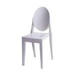 Ficha técnica e caractérísticas do produto Cadeira Acrílica Sem Braço OR Design Branco - Branco