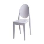 Cadeira Acrílica Sem Braço OR Design Branco