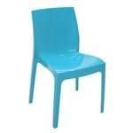 Ficha técnica e caractérísticas do produto Cadeira Alice Brilhosa Azul Tramontina 92037070